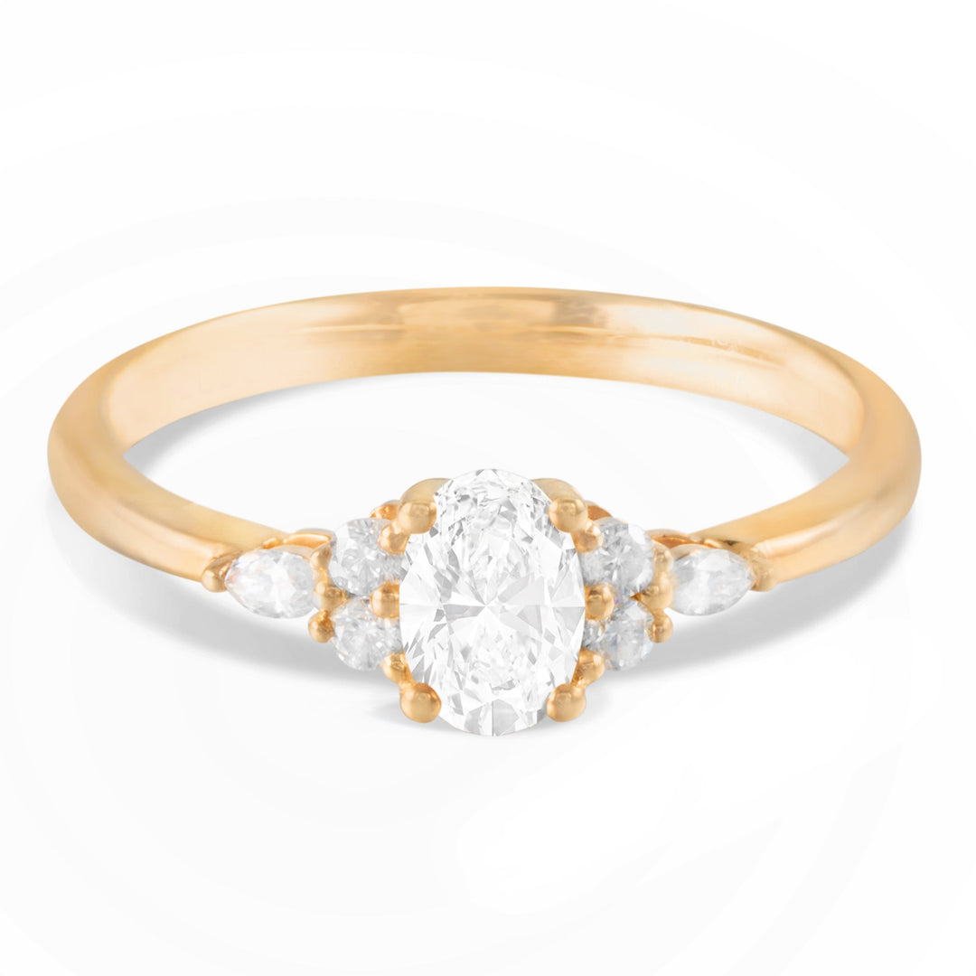 Oval Cut Engagement Ring